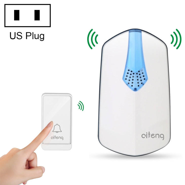 AITENG V026J Wireless Batteryless WIFI Doorbell, EU Plug, WD0045A, WD0045B, WD0045C AITENG V026J Wireless Batteryless WIFI Doorbell, EU Plug, WD0045A, WD0045B, WD0045C